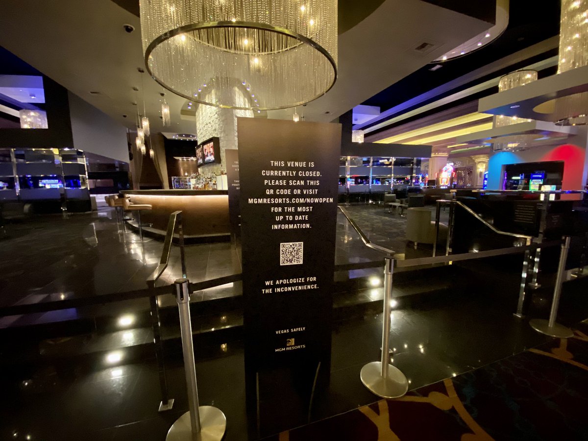 Haven’t been down to the Strip since reopening weekend. Thought I’d check out the scene now that crowds have died down.I’ll tell you what: If we can keep crowds like this — sparse — and avoid repeating July 4th, we might be able to make it.Here’s  @MandalayBay