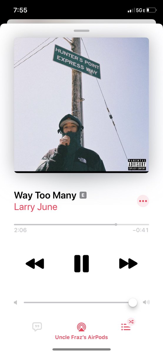 UncleFraz's tweet image. tender calf or not, had to get it in . 

Song of the Day:
Way Too Many - @LarryJuneTFM 

🏃‍♂️ | #MissionTWO ➕➕