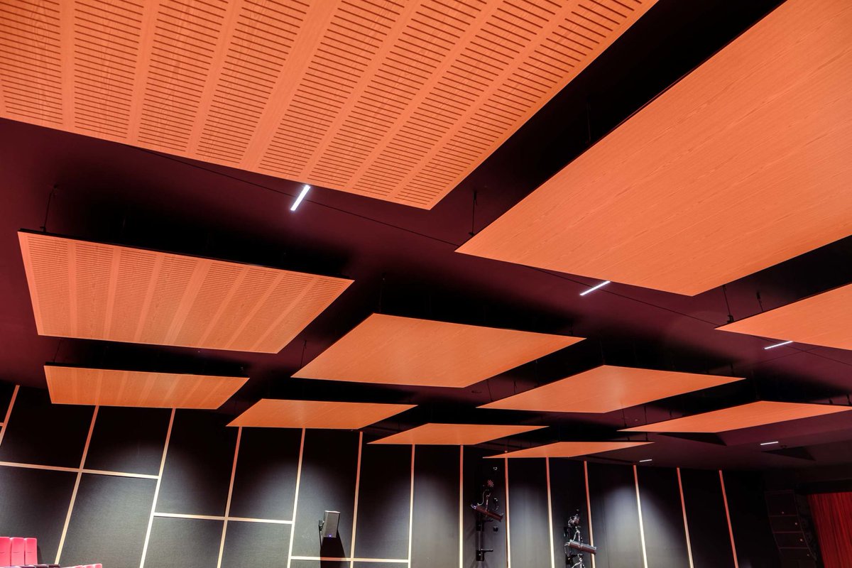 decorsystemsAU's tweet photo. Decor Systems supplied several prototype samples to ensure precise finishes was manufactured at the exact specification. Colour and finish harmonization were a key factor in ensuring the design vision was achieved without compromise. 
https://t.co/yX0pNx9jy8
#acoustic https://t.co/xfJwzkpyPw