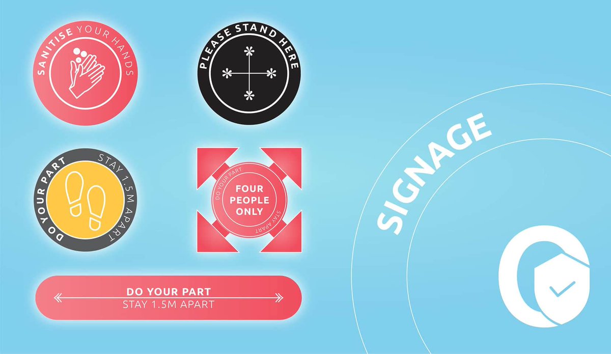 #BusinessAsUNusual

Providing signage to assist in a safer environment is important.

Our team have come up with over 60 variations on signage, are ready for  production and installation.

 You know what to do… 
bit.ly/3fvHJ9r

#Signage #Business #Safety #Standout