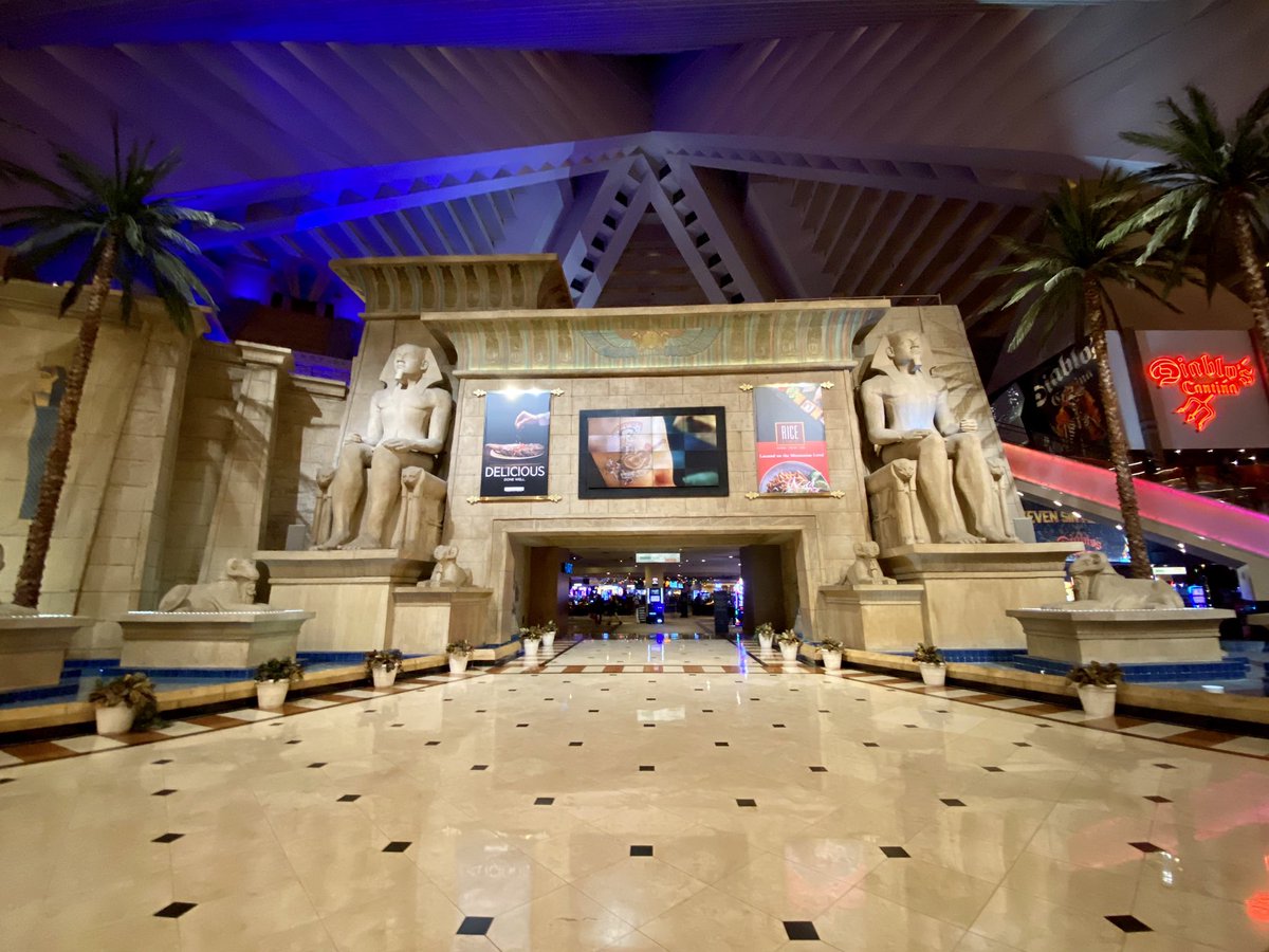  @LuxorLV. Instead of tearing this down, how about let’s bring back the boat ride  – bei  Luxor Hotel & Casino