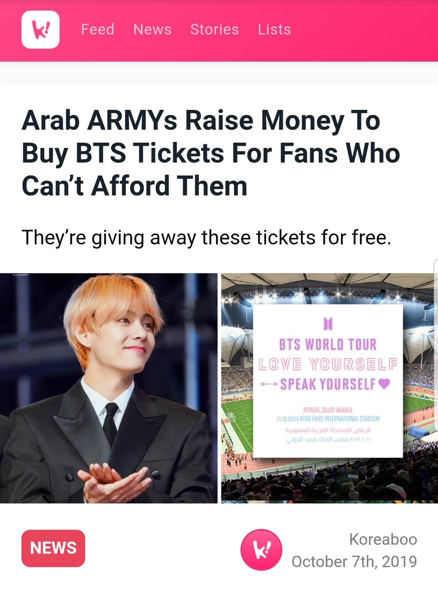 ARMYs have done similar things before, such as donating money to those who couldn't afford tickets to BTS' concert in Saudi. Thanks to fans' generosity, over 100 ARMYs got to go to the concert for free. Is this wrong too? If you're poor, should you never enjoy luxuries?+