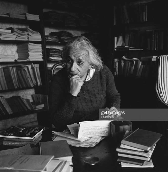 phalpern's tweet photo. 'I think and think for months, for years.  Ninety-nine times the conclusion is false.  The hundredth time I am right.'

-Albert Einstein, 

From 'The Einstein Theory of Living,' New York Times, March 12, 1944:  https://t.co/x2UcbH1nQm https://t.co/mWpmG3uQmB