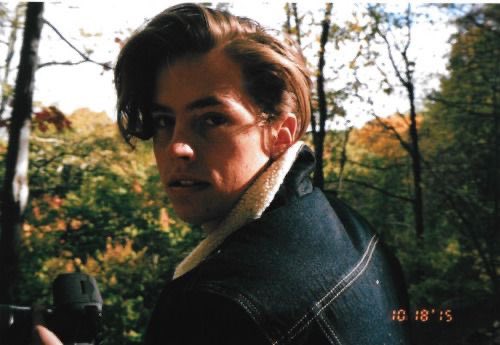 Cole Sprouse standing in aesthetic and pretty placesan extremely necessary thread: