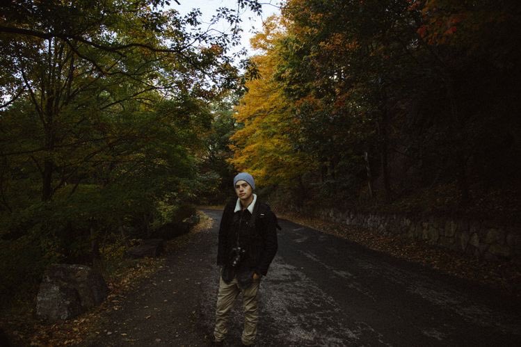 Cole Sprouse standing in aesthetic and pretty placesan extremely necessary thread: