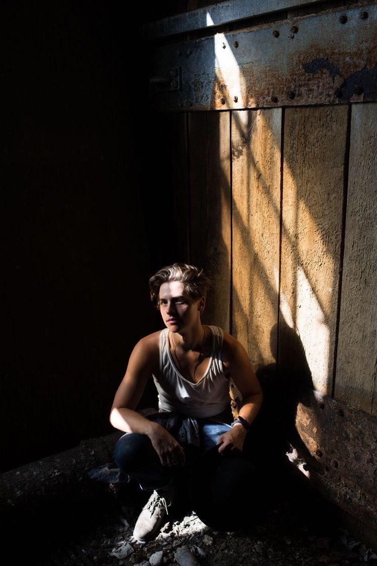 Cole Sprouse standing in aesthetic and pretty placesan extremely necessary thread: