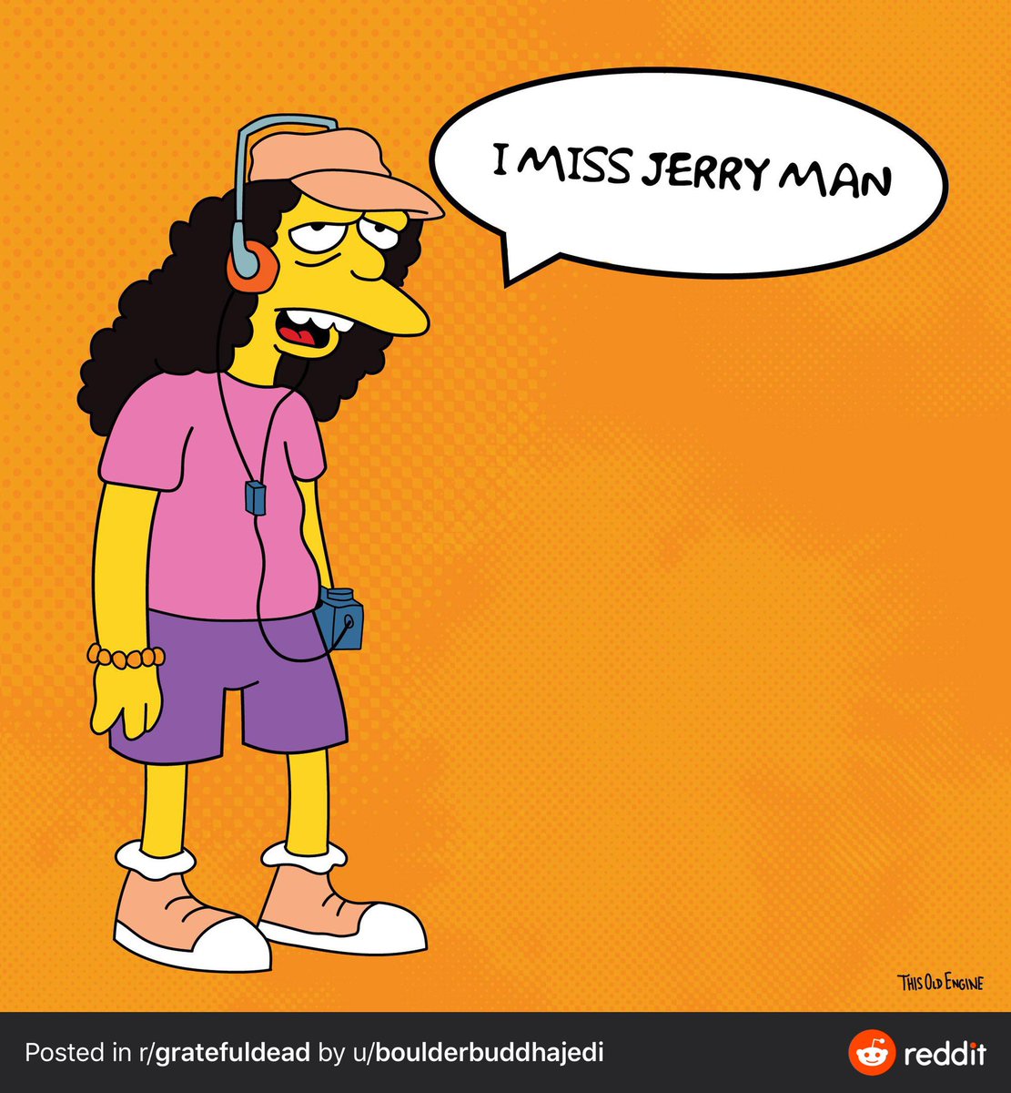 GratefulDeadHub's tweet photo. #GratefulDeadSub #MemberSubmited @GratefulDead @jerrygarcia @TheSimpsons https://t.co/M6FIqvyG4F