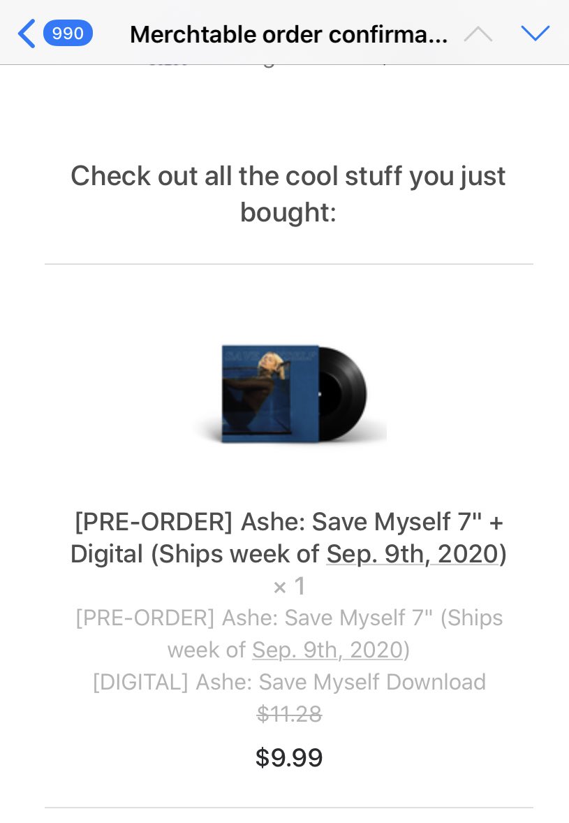 arose850's tweet photo. happiness is using your birthday money to buy @ashemusic’s vinyl of save myself https://t.co/vQdHQJy5qS