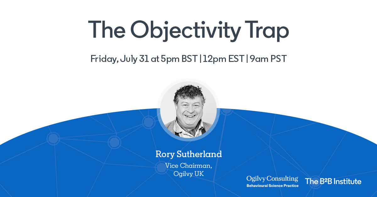 Behavioural Science comes to B2B.

linkedin.com/events/theobje…