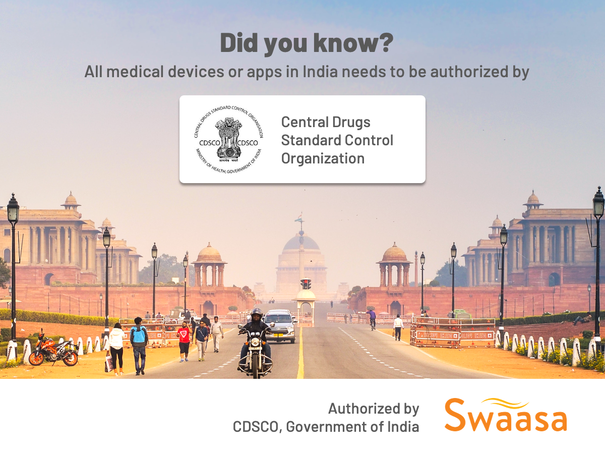 We are glad that we are "Authorized for use by Central Drugs Standards Standard Control Organisation - Medical Device Division"

  #regulation #medical #device #tech #healthtech #innovation #AI #CDSCO