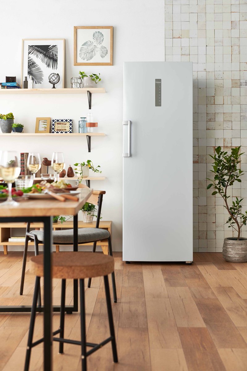 Haier Japan 公式 280l前開き式冷凍庫 特徴 1 大容量でたっぷり収納 2 用途に合わせて6段階で温度調節が可能 3 冷蔵庫としても使用可能 4 横幅595mmの省スペースで置き場所にも困らない プレゼントキャンペーン の 賞品 当選