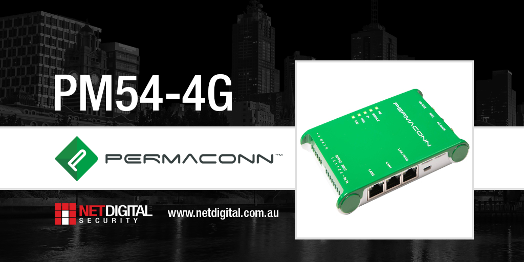 netdigitalsec's tweet image. Permaconn&apos;s PM54-4G is a dual sim 4G alarm communicator with a built-in high speed internet router and WIFI hotspot, offering an industry first 3-in-1 connectivity. Ideal for CCTV applications. #permaconn For more info:  bit.ly/permaconn-pm54