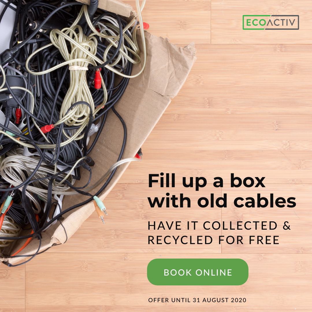 ecoactiv_au's tweet photo. No more tripping over old cables that you don’t need or don’t know what to do with. 

For more information head to https://t.co/etYE9dWlQR

#emeals #circulareconomy #recycling #ewaste #electronics https://t.co/JqBGrtjMgt