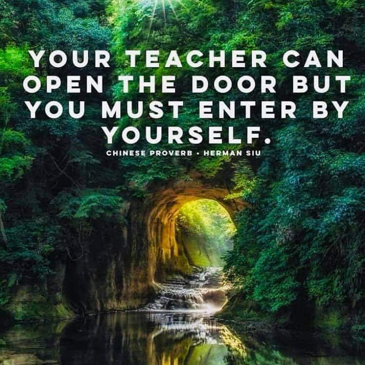 InfinityCoachi4's tweet image. #teacher #openthedoor #byyourself #ChineseProverb
