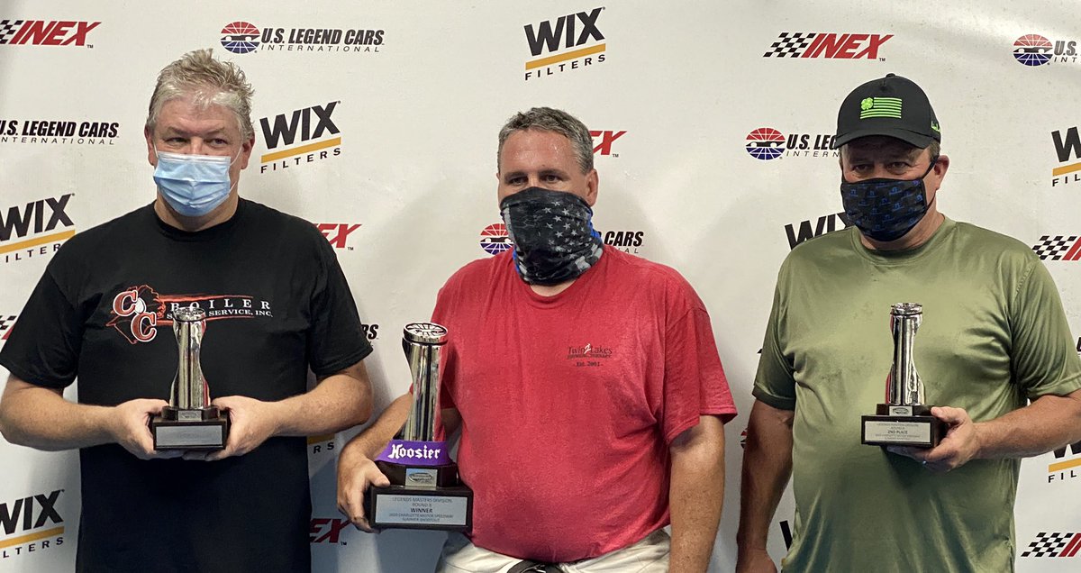 Masters division top-three  Robbie Woodall, Robby Faggart, Jon Craig #SummerShootout