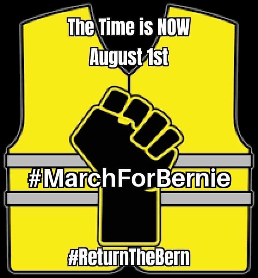 CarolineSUSPEN's tweet photo. @proviewsusa @DNC #March4Bernie. It's up to US to DEMAND that Bernie Sanders be reinstated. #OrganizeInYourArea https://t.co/lSwUcMERcW