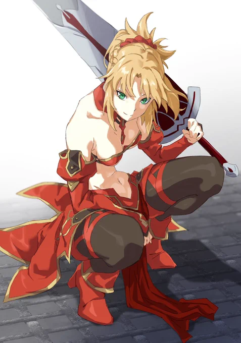 モードレッド
#FGO #イラスト 