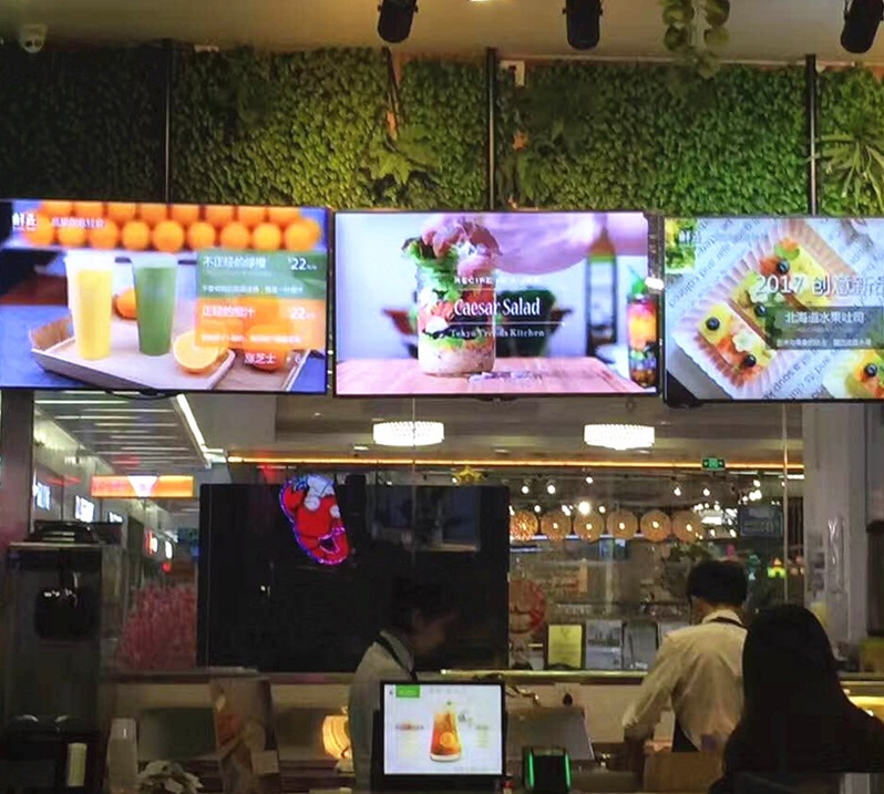 cnnlcd's tweet image. Digital Menu Boards Applied for Restaurant 
Easily introduce customers to choose the food and drink quickly,they like this way of ordering the menus!

Contact: Funny Xu

Website:cnnlcd.com/700nits/

Email: sales03@fengshilcd.com