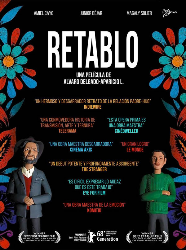 #CineVistazo Desde mañana llega a #Netflix la película peruana #Retablo. "Madurar implica bajar al padre del pedestal". Los invitamos a leer la reseña de <a href="/tatoruiz/">Daniel 'Tato' Ruiz</a> de este largometraje nominado en los Premios Ariel  - bit.ly/3hHwsUb <a href="/PeliculaRetablo/">Retablo La Película</a>