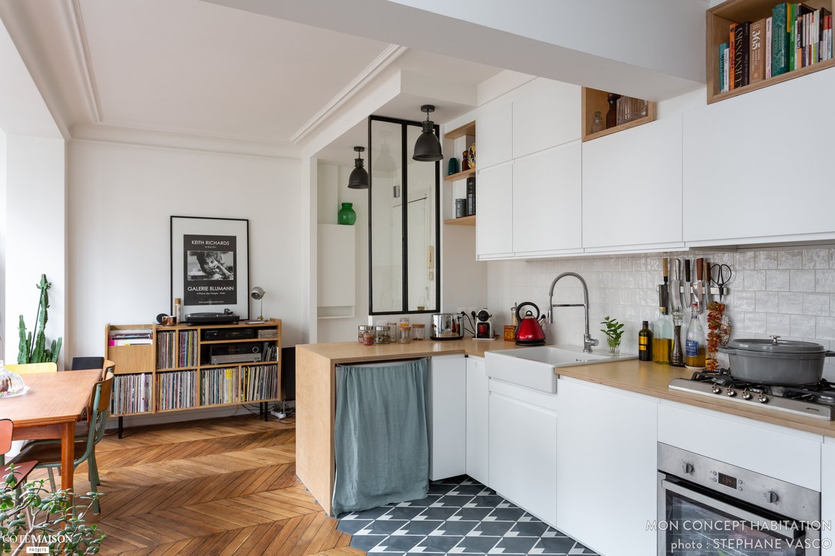 #Inspiration
Comment donner à sa #cuisine un esprit #indistruel chic grâce à la #verrière ?
Réponse en images avec Côté Maison 👉
bit.ly/2P3aw9w

©Stéphane Vasco