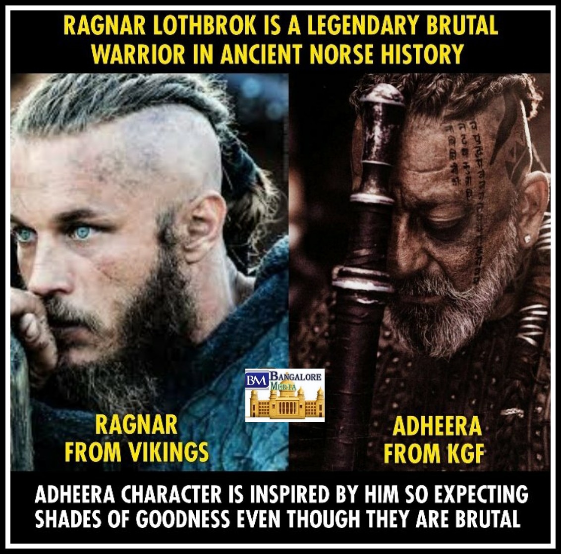 bangalore_media's tweet photo. Everyone will remember the role of Ragnar in the Vikings; the same Adhira will also be in the role of KGF2 .
Now will be boombam
#AdheeraFirstLook #Adheera
#KGFChapter2Update #KGF @duttsanjay #SanjayDutt #KGF2 #kgfposter @TheNameIsYash #Yash #KGFChapter2 #YashBOSS #SanjuBaba https://t.co/KIzjapwA5y