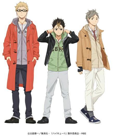 haikyuu boys in their casual clothes a.k.a oikawa's cursed picture
