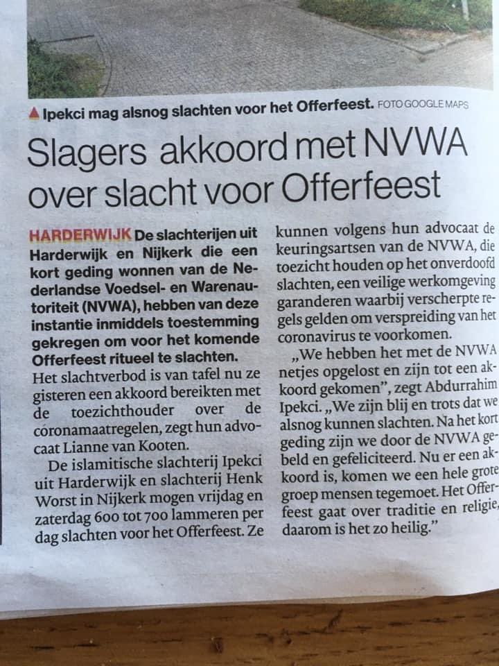 Traditie en religie. Dat is het dus... onze hele boerensector is ook een grote traditie. Laten we dat dan ook maar houden zoals het altijd was! #stopmetboerendekeeldoorsnijden #tergendlangzaam #meteenbotmes #boerenopstand #redhetlandschap #nofarmersnofood #overheid #landjepik