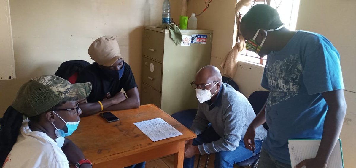 KHRD led by its chairman had a prevelage of hosting director of KHRC George Kigoro at our justice centre