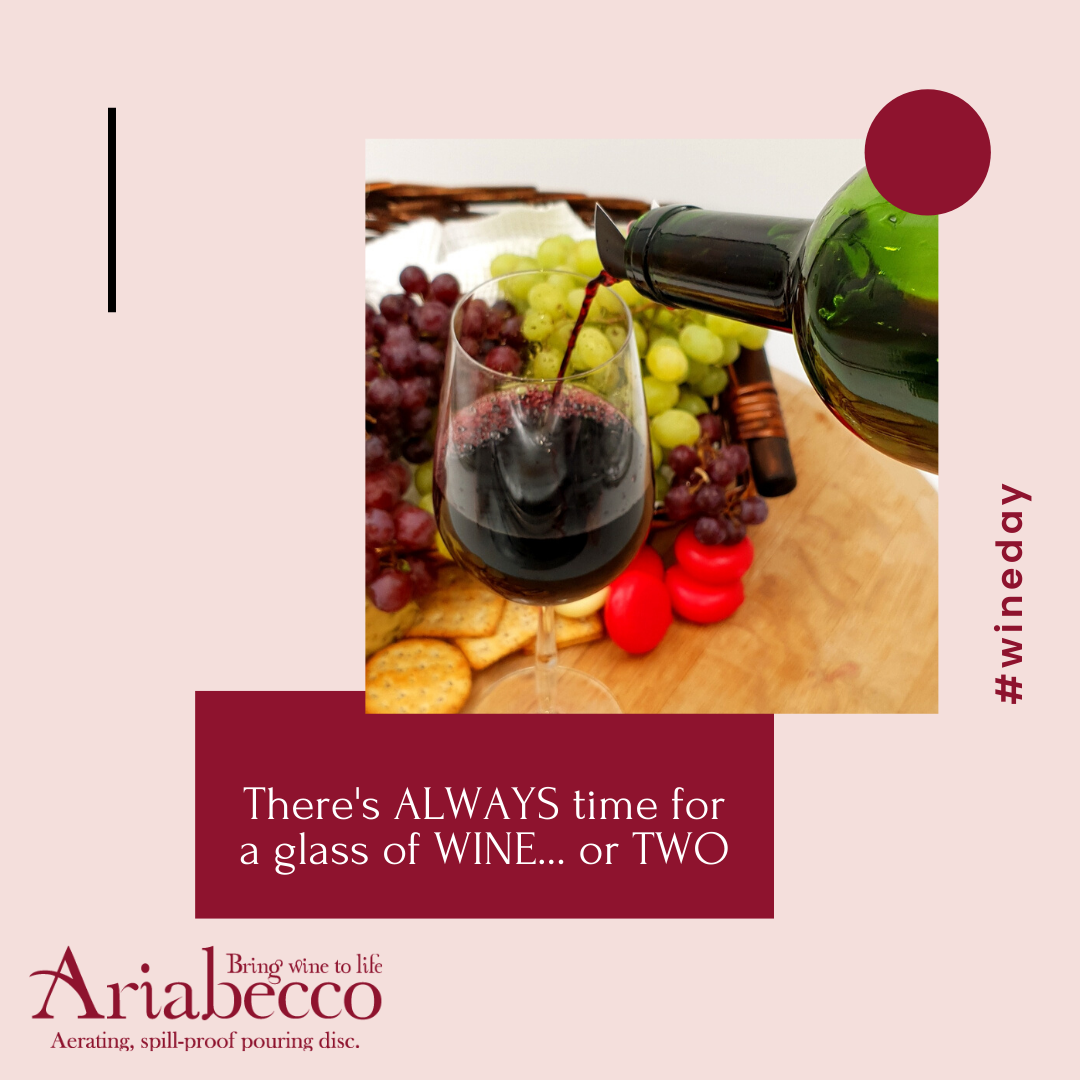 #aeration #ariabecco #wine #winewisdom #wednesdaywisdom