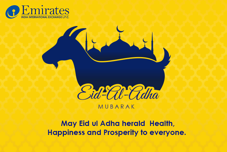eiiexchange's tweet photo. EIIE wishes all our Customers and Business Partners a happy Eid-ul-Adha. #EIIE #EIIEWishes #eiduladha https://t.co/ozpBLJysRh