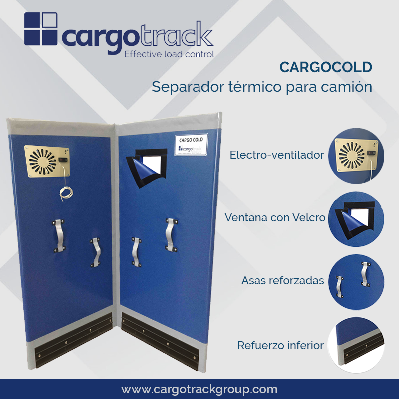 CargotrackEs's tweet photo. ¿Problemas para mantener la temperatura de tus mercancías? 🌡
¿Gastas mucho dinero en el sistema de frío? 💸
Nuestra solución para una óptima separación de temperaturas es #CargoCold ❄
Resistente, de fácil uso y fabricado a medida.
👉 Contáctanos y comprueba los beneficios! https://t.co/q32dDLKRxI
