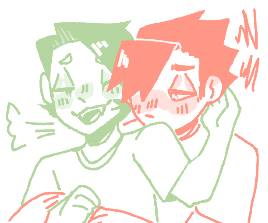 squidcxndy's tweet photo. kuroshou using the 'peach' color palette

u can say that kuroo had a very long day... https://t.co/xEtOJGDjdM