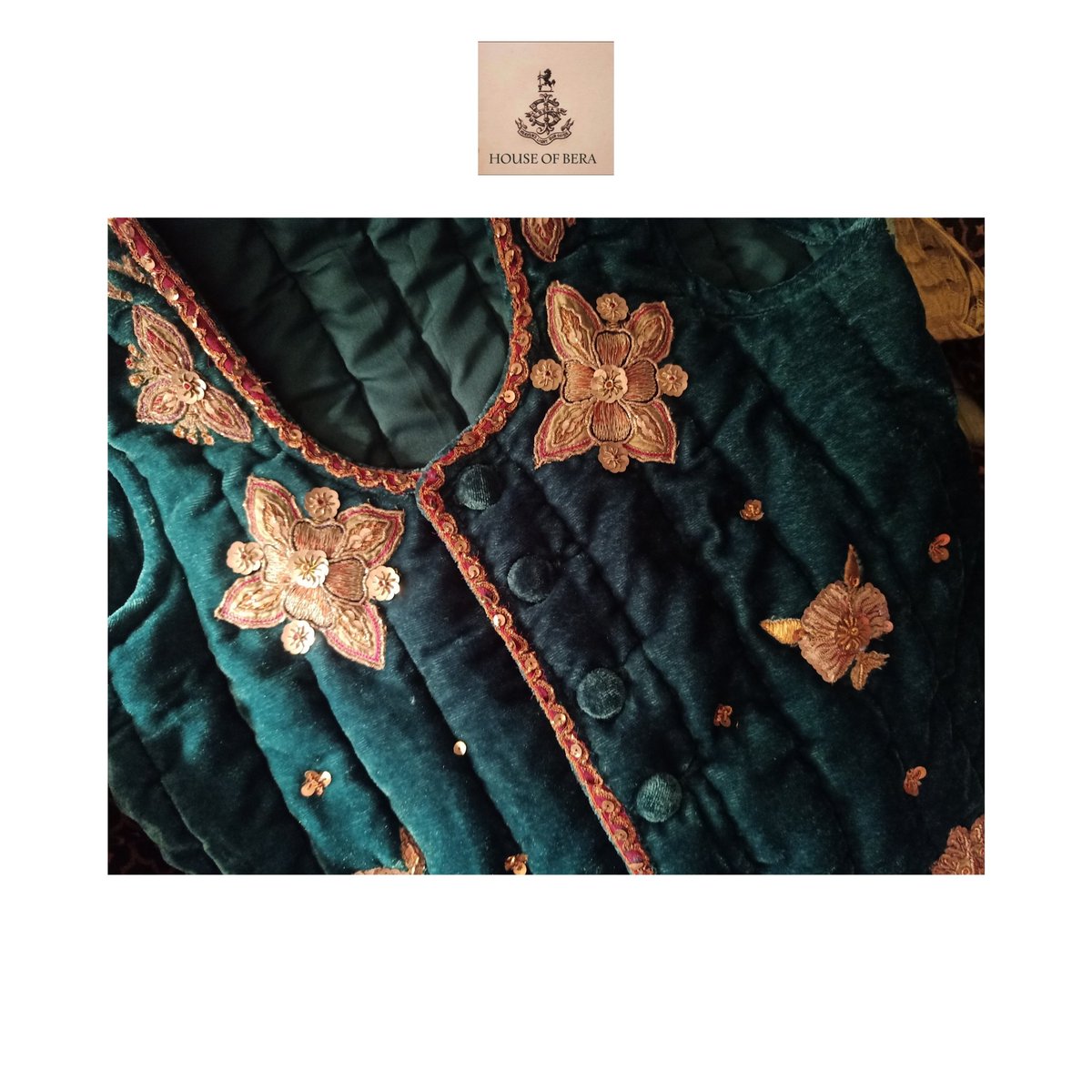 houseofbera's tweet photo. House Of Bera will soon be launching its Kusumam Collection....Stay tuned #indiantextiles #indianweaves #indianheritage #handwork #velvetjackets #velvetkotis #kusumamcollection #houseofbera #kharakaam #karigari https://t.co/ngIBGIhspd
