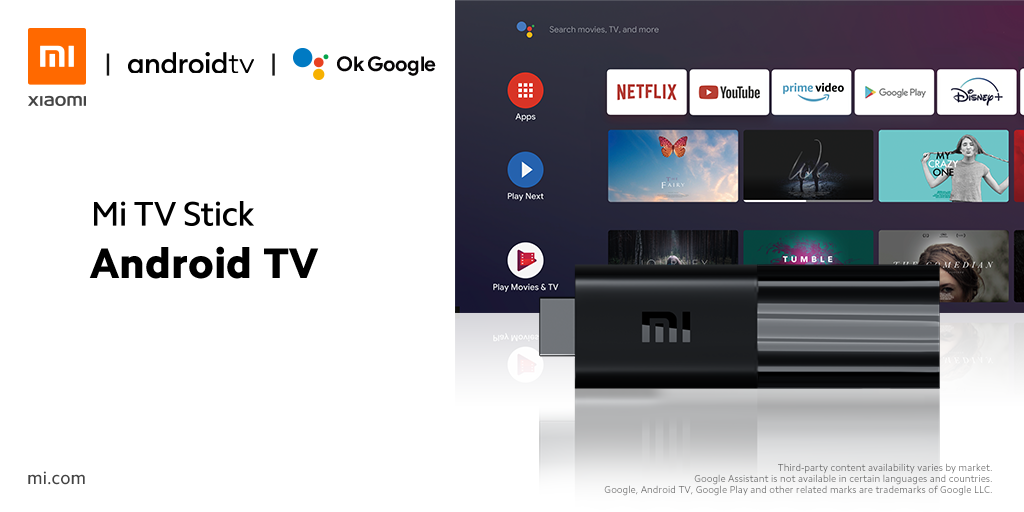 TheMrPhone's tweet image. Mi TV Stick based on androidTV OS is coming to India on August 5

* 1080p resolution via HDMI
* Quad core processor 
* 1GB RAM, 8GB storage
* Android TV 9.0
* Chromecast
* DOLBY, DTS Support 

What do you think it would be priced at? 

@XiaomiIndia