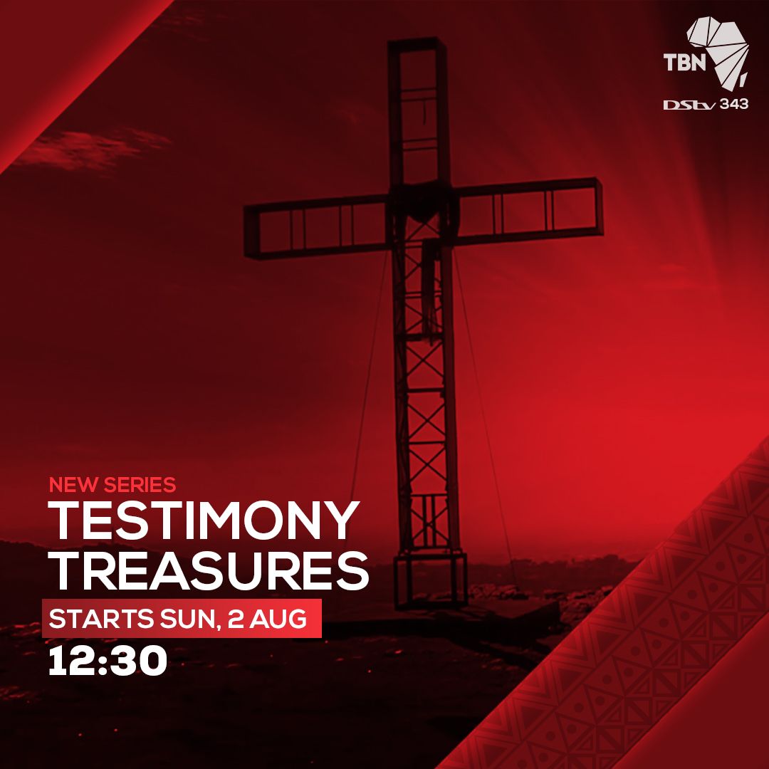 tbnafr's tweet photo. New Series Starting this Sunday, 2 August @ 12:30pm. Tune in for real testimonies of how Christ moved in ordinary people's lives. #TBNAfrica #Channel343 https://t.co/7YcgJ2duA7