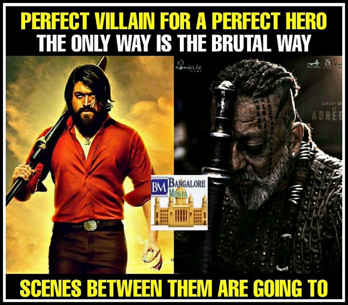bangalore_media's tweet photo. Face reveal of #AdheeraFirstLook #Adheera #KGFChapter2Teaser
#KGFChapter2Update #KGF @duttsanjay #SanjayDutt #KGF2 #kgfposter @TheNameIsYash #Yash #KGFChapter2 #YashBOSS #SanjuBaba #sanju https://t.co/kiLOIhIB3t