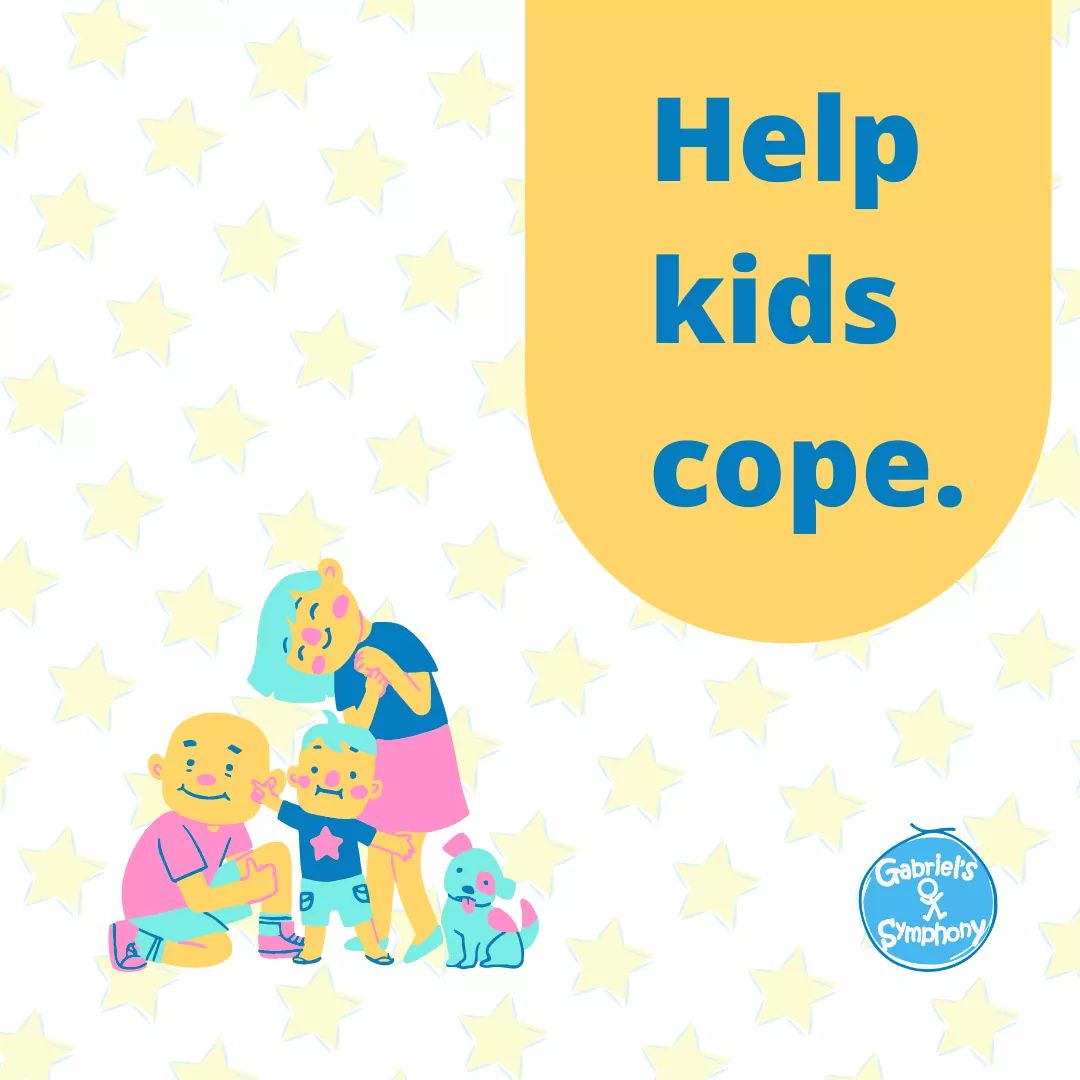 Not only adults experience anxiety especially during odd times like this. 

Respond to your child’s reactions in a supportive way.
Make sure to you give time to listen to their concerns and give them extra love.