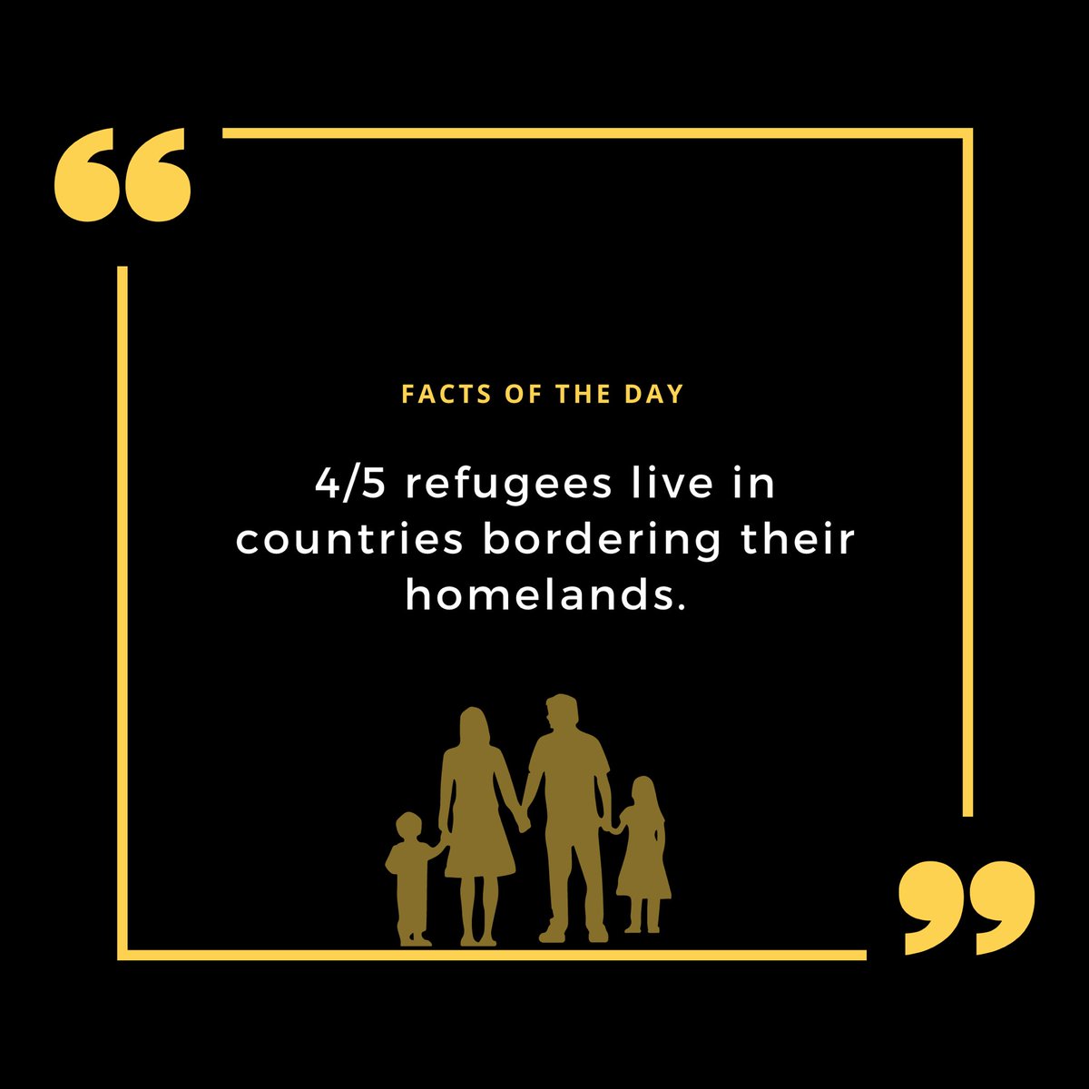FOR_Refugees's tweet photo. #WednesdayWisdom 80% of refugees are hosted by countries neighboring their countries of origin, including some of the world’s poorest countries – which host one third of all refugees. Only 16% of the world’s refugees are hosted in rich and developed parts of the world.#refugees https://t.co/TexVGFOJSw