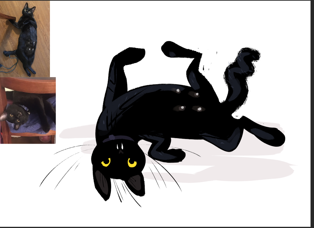 Beetlejuice is owned by  @foxskullaltar and has a vampire face, crinkled tail, and ANTI VOID NIP NOPS