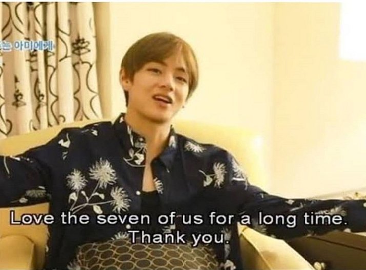 Taehyung_LOML's tweet photo. Love all the seven of us for a long time__(Kim taehyung) #MOTSParty @BTS_twt https://t.co/w5rEZuuGMP