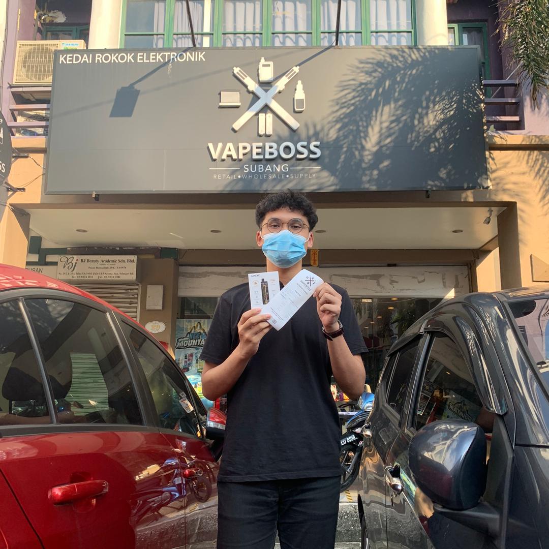 HVapeboss's tweet photo. What's up guys! SMOK Nfix giveaway masih berjalan seperti biasa! #nfix #giveaway https://t.co/1WdnvN03Jk