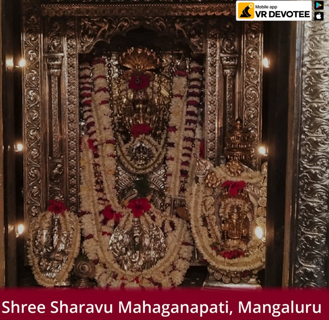  #GoodMorningTwitterWorld  #JaiHind #JaiShreeRam  #MeraBharatMahanShree Sharavu Mahaganapathi Temple is located at Mangalore, Dakshin Kannada District Of karnataka State India.