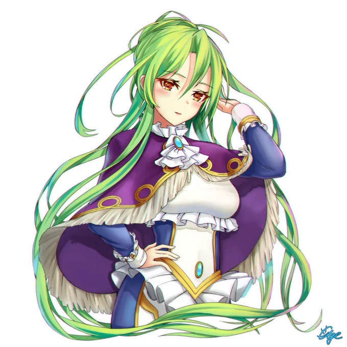 おつかれさまです!(*'ω`*)メギド72から推しのウァサゴさんです!能力のさることながら、キャラデザがめちゃ好きでよく使わせて頂いております!( ⁎ᵕᴗᵕ⁎ )みなさんは誰推し?( * ॑꒳ ॑*) 