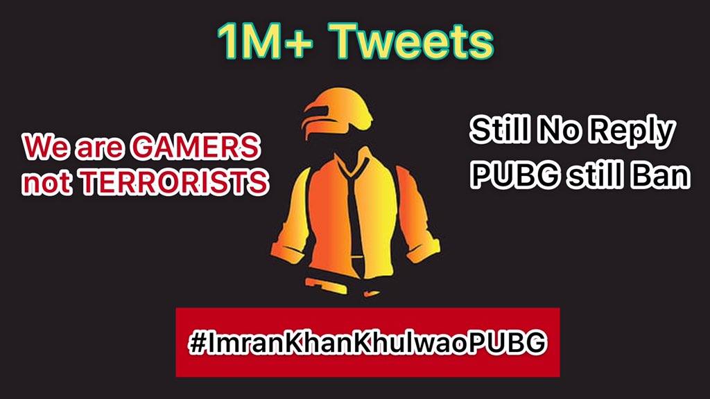 SheilDGaming4's tweet photo. #ImranKhanKhulwaoPUBG
#WaqarZaka 
#pubgban 
Retweet 💕 https://t.co/vVDk6LfKF0