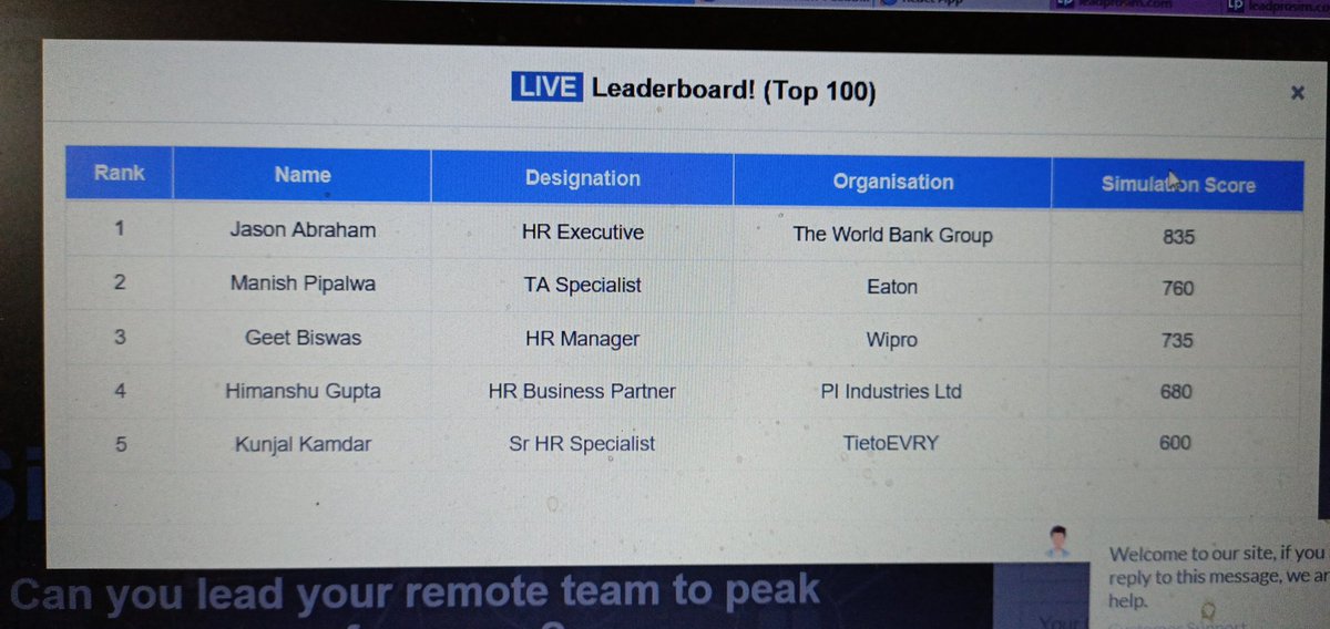 pipalwa's tweet photo. Go for it . It has a #Livedashboard . Exciting prizes for winner. #SHRMEdge20 https://t.co/a4i4YozV4W