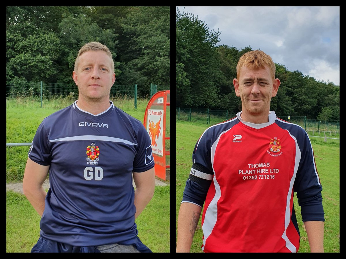 RhydymwynFCVets's tweet photo. 🚨 Title winning Team captain Grae Davies and Vice Captain Lee Jones re-sign for the upcoming season 2020/21🚨

Both players played a vital part in last season's title win and are hungry for more silverware this season 🏆⚽️

#CaerwysFCVets
#Captain
#ViceCaptain
#Champions 🏆 https://t.co/DSNSfirc4l