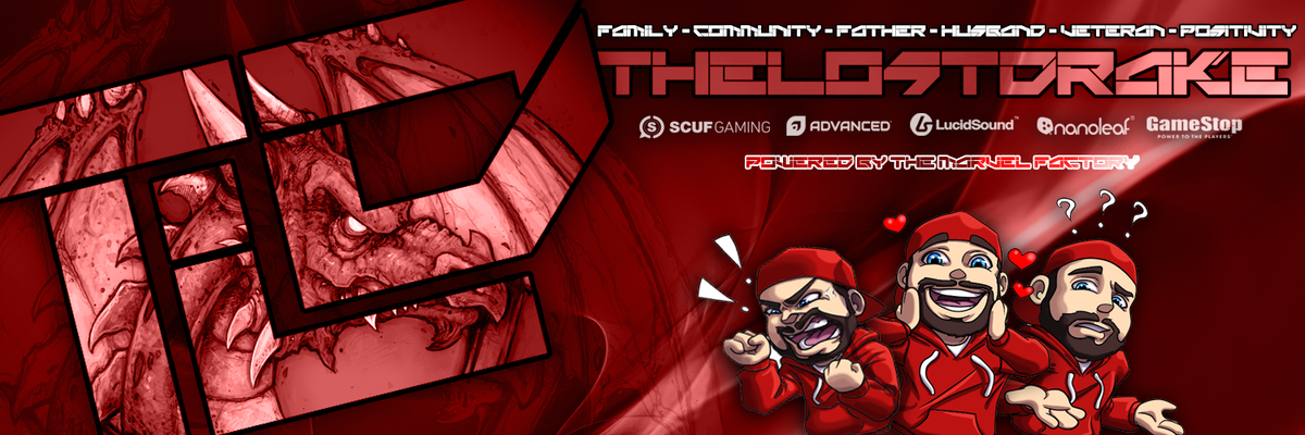TheLostDrake's tweet photo. Hey Everyone WE ARE LIVE on @twitch come hang out with us!
LETS TALK ABOUT TWITCH, GROWTH AND VIDEO GAMES!!!!! LETS GOOOO!! #ROADTO1200SUBS #TWITCHPARTNER #HYPE #ROADTO20KFOLLOWERS https://t.co/q49hrS2PJq
See you all soon! https://t.co/dUZpJsWyHl