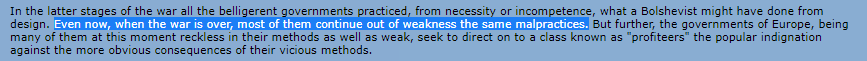 Keynes, from beyond the grave, issues a stunning condemnation of AoC and Sanders. Hot *dang* this is brutal.Inflation is not only destructive; it is an active bourgeoisie plot to rob wealth from the proletariat!Take extreme note of the 4th screenshot http://www.pbs.org/wgbh/commandingheights/shared/minitext/ess_inflation.html