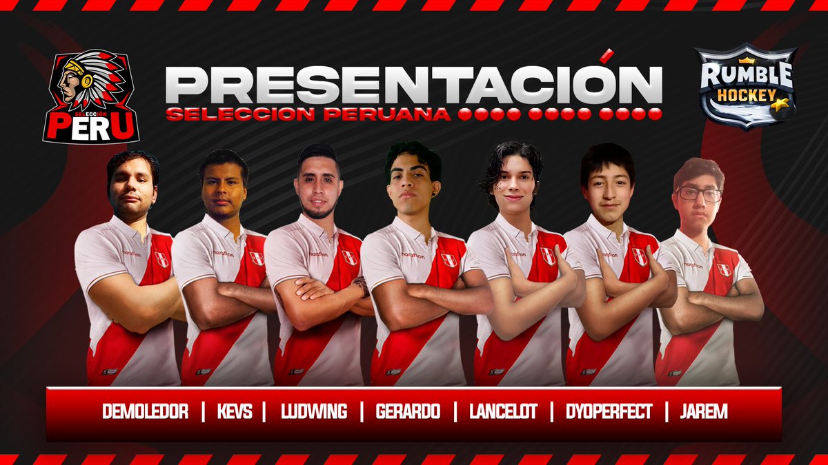 #RH| ¡FACE REVEAL!

Todas las selecciones tienen a sus jugadores, los jugadores dan la cara por su selección... Estas son las caras de nuestros jugadores 😏🔥.

¡ARRIBA EL PERÚ CARAJO! 🇵🇪👊

#GoSelPeruanaRH