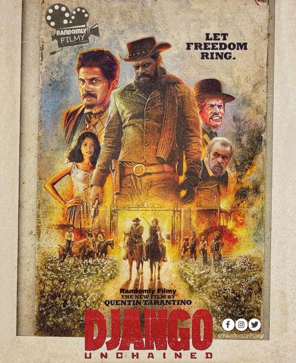 randomlyfilmy's tweet photo. #Kammattippadam - #DjangoUnchained #Crossover
@dulQuer 
#RandomlyFilmy https://t.co/e42otTB0eZ